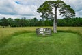 Lafayette Meeks Grave - Appomattox County, Virginia, USA Royalty Free Stock Photo